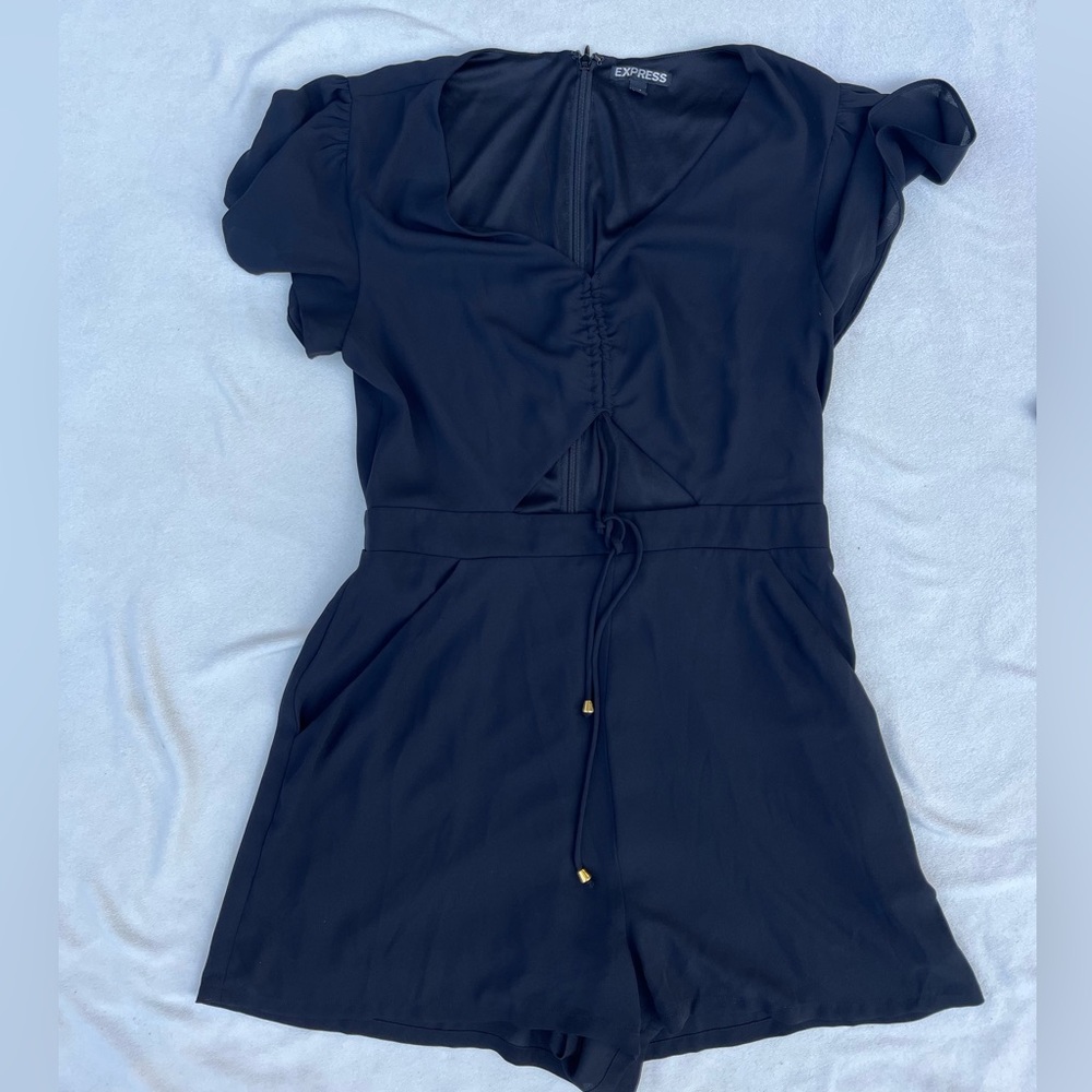 Black express romper